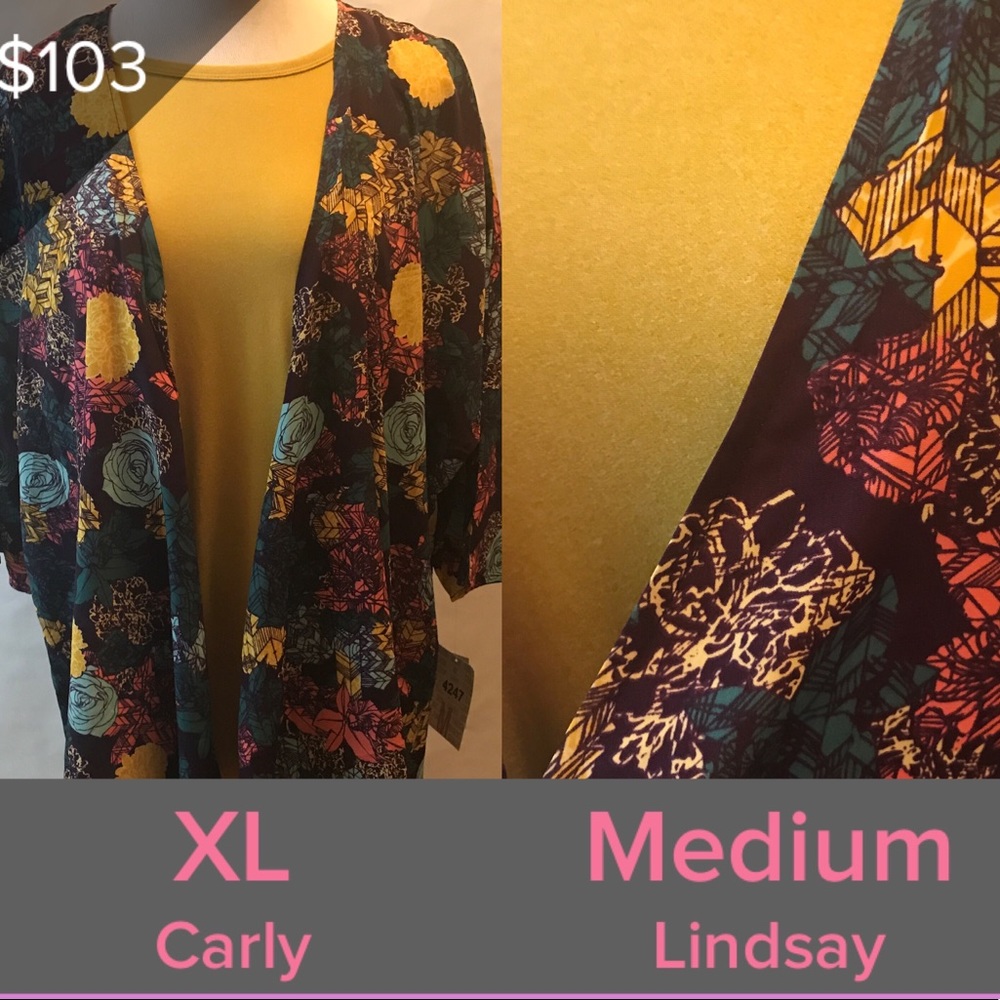 Lularoe Carly and Lindsay paired together.